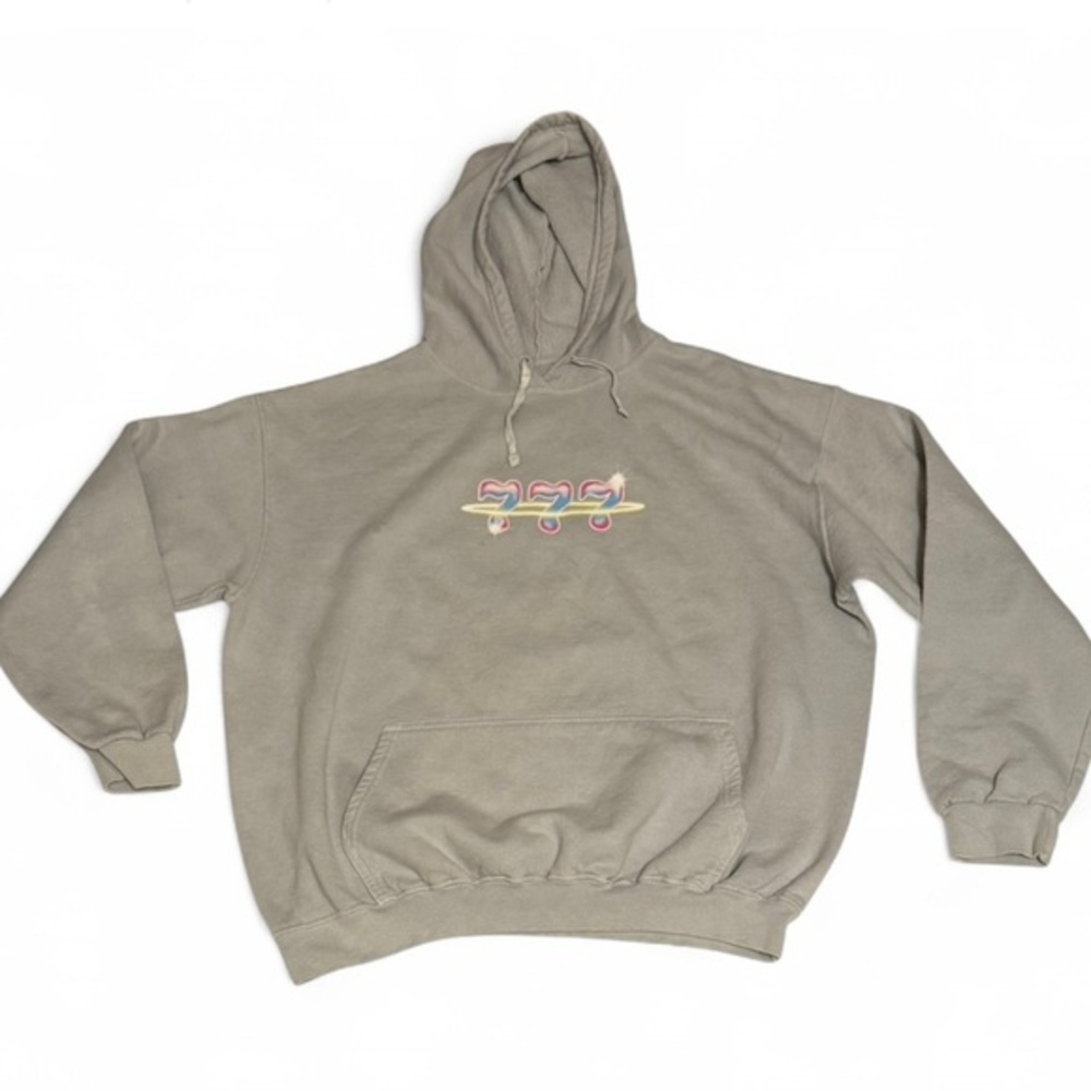 PS/LA Men's Gray Street Wear 777 Hoodie Sweater